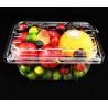 Blister Fast Food Disposable Plastic Containers Fruit Box Pet Plastic Fruit