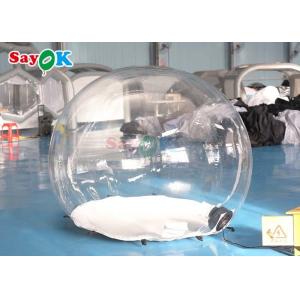China Hotel Clear Inflatable Bubble Tent Outdoor Inflatable Transparent Tent 3m 9.8ft supplier
