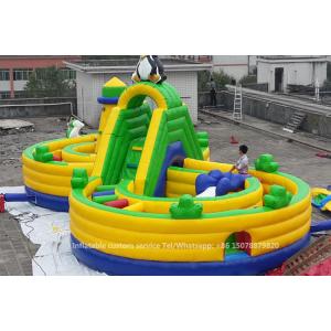 China Outdoor Inflatable Amusement Park / Children Playground Equipment For Kids supplier