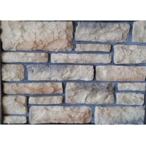China Irregular Culture Artificial Wall Stone Water Absorption Multiple Color supplier
