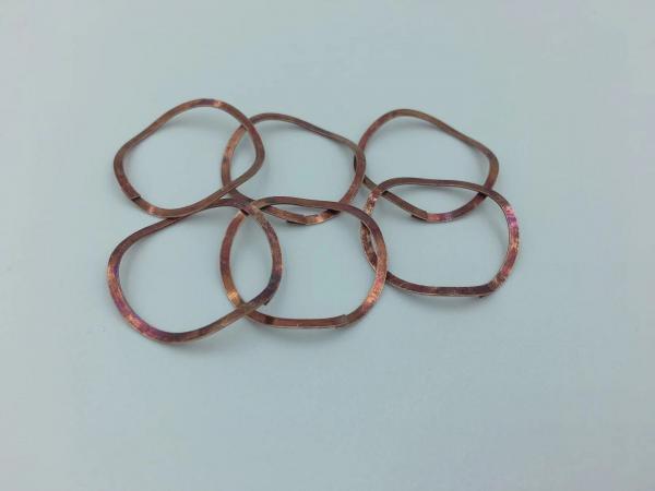 Customized Flat Wire Compression Overlapping Wave Spring Washers Sizes