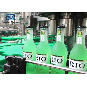 China Carbonated Soft Drink Glass Bottle Soda Filling Machine Motor Driven supplier