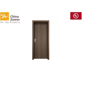 Plywood Fire Door With Steel Frame/60 min Fire Rating/ 45 mm Thick/ Opening Force 60N