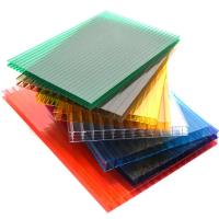 China Multi Triple Layer Polycarbonate Sheet 16mm Triple Wall Polycarbonate R Value on sale