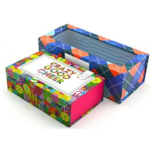 SGS Decorative Empty Hard Cardboard Gift Boxes With Magnetic Closure