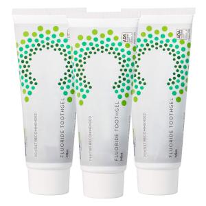 China 3PCS Mint Fluoride Toothpaste Gel Prevents Cavities Gingivitis And Plaque ADA Approval wholesale