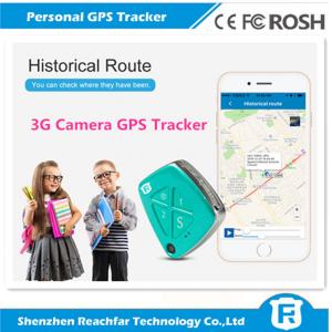 China newly released 3G gps tracker with fall alarm camera sos panic call and free app web platform real time tracking supplier