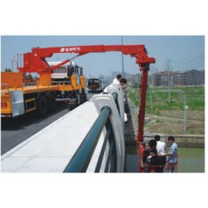 China Veículo 11240×2500×3930mm da plataforma da inspeção da ponte da estrada da cubeta do peso leve 18m supplier
