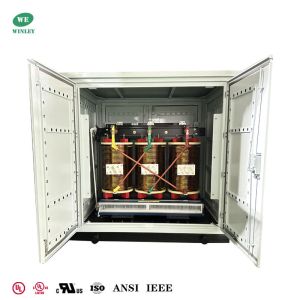 China 500kva vacuum impregnated dry type transformer Class H 180℃ 4160 V to 208Y DOE 2025 VPI Medium Voltage transformer on sale