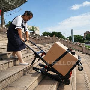 Durable Motorized Electric Stair Climber Trolley , Stair Climbing Hand Truck