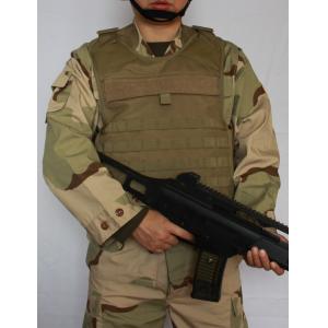 Counter Terrorism Bulletproof Vest Body Armor 500D Cordura Out Cover Material