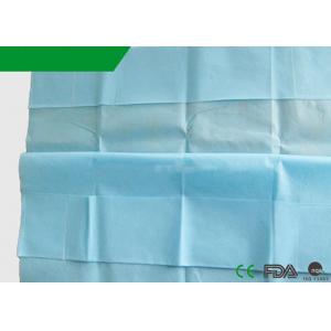 Surgical Disposable Bed Cover Sheet , Non Sticking Hotel Bed Sheets 60''X104''