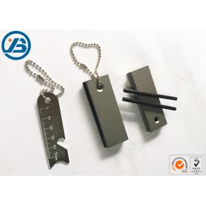 China Multifunction Emergency 2 In 1 Mag Bar Fire Starter 5.5 x 3 x 0.2 Inches supplier