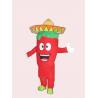 custom design red chilli advertising mascot cartoon cosplay costumes