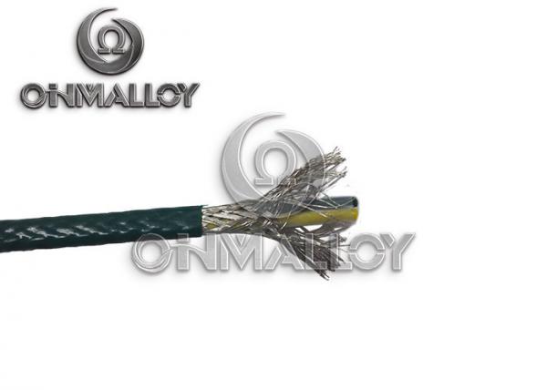 Type J Thermocouple Cable Fiberglass Insulation With Stainless Steel Braid