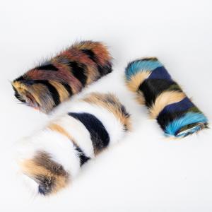 100% Acrylic Front Material Contact Density High Density Faux Fur Fabric for Garments