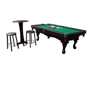China Deluxe Solid Wood Pub Pool Table With Ping Pong Conversion Top / Stool supplier