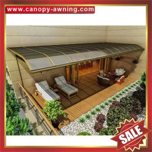 outdoor villa house garden patio gazebo balcony sunshade aluminum polycarbonate pc awning canopy canopies cover shelter