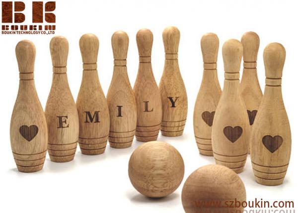 Wooden Toy 10 Pin Bowling Game Set Bowling Game Wooden toys Gift for Baby