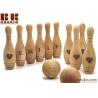 Wooden Toy 10 Pin Bowling Game Set Bowling Game Wooden toys Gift for Baby