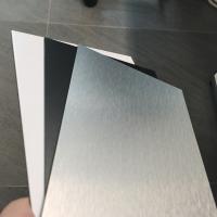China Partition PE Aluminum Composite Panel Flash Silver ACP Sheets For Interior Decoration on sale