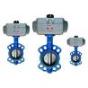 China Flange / Wafer Type DN40 Industrial Butterfly Valve Pneumatic Operated wholesale