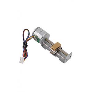 China linear stepper motor with linear bearings and brass slider 1 KG thrust for Camera, Optics, Medical Devices supplier