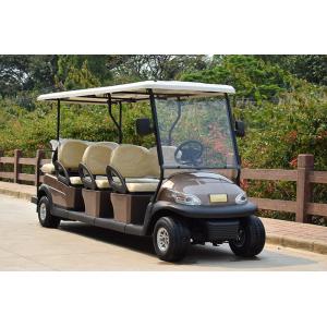China 6 Seater Electrical Golf Buggy Car With Lead Acid Battery Or Lithium Battery 48V supplier