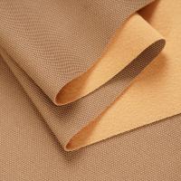 China Skin-Feeling Linen Semi-Pu Leather Handbag Furniture Shoes Faux Leather Fabric on sale