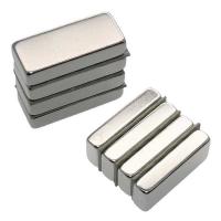 China Rectangular Powerful Neodymium Magnets Permanent Rare Earth Magnets 30 X 10 X 5mm on sale