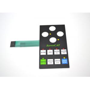 China Dust Proof LED Membrane Switch / Light Weight Membrane Control Panel supplier