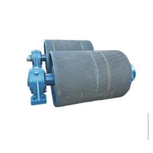 China Conveyor Belt Pulley with Herringbone Chevron Rubber Lagging wholesale