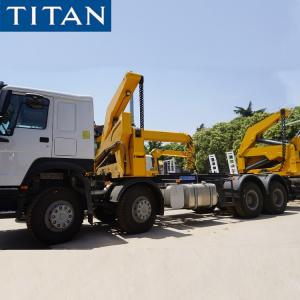 China 37 Ton 20 feet Container Sidelifter Side Loader Truck for Sale supplier