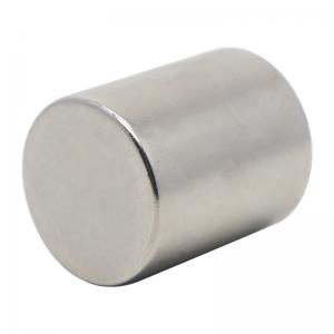 China Epoxy Coated N42 Cylinder Neodymium Magnet for Home Office Industry Customizable supplier