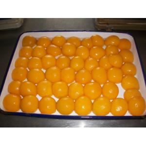 Food Factory Canned Peach Halves In Syrup Grade A 3.4-3.7 PH Value