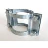 China Type A Galvanized Pipe Clamp Couplings Grip Collar Type American Clip Drive Rubber Pipe Clamp wholesale