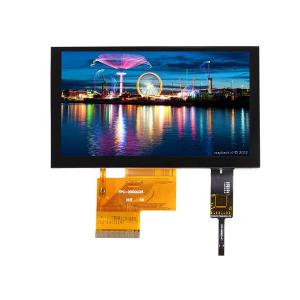 5.0" COG FPC TFT LCD Display 300cd/M2 800*480 ST5625 Capacitive Touch Screen