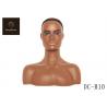 Pvc Personal Use Mannequin Head With Shoulders adult size Human Skin