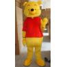 China handmade disney character winnie the pooh plush mascot costume for adult wholesale