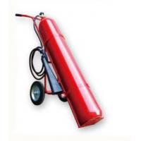 China OEM CO2 Trolley Type Fire Extinguisher 30KG Red Cylinder on sale