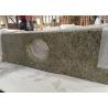 New Venetian Gold Granite Prefab Stone Countertops Waterproof Type