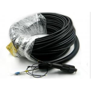 China Multimode Fiber Optic Patch Cables DLC/PC DLC/PC Outdoor Protected Branch Jumper supplier