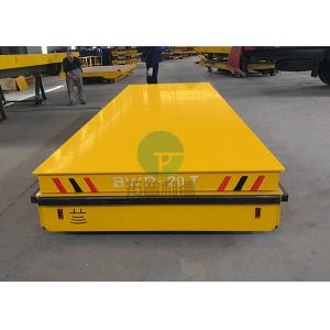 China Battery powered DC motor driven hot metal ladle transfer cart explosion proof supplier