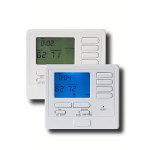 China HVAC 5 / 1 / 1 Programmable Heat Pump Thermostat With LCD Display wholesale
