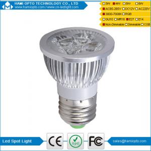 China MR16 4W LED Spot Light Bulb dimmable 12V DC With Warm White 3000K Led Spot light supplier