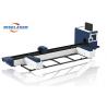 Tube Metal Fiber Laser Cutting Machine 1500W Adjustable Speed With Automatic