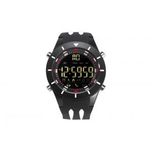 China Black Andriod Bluetooth Sports Watch PU Strap With App Remind Function supplier