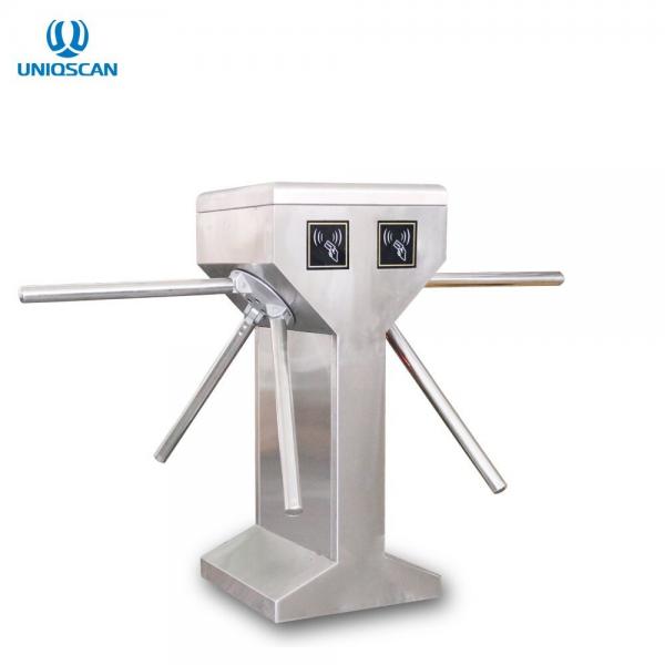 Double Lane Vertical Tripod Turnstile Gate Access Control For Special Requiremen