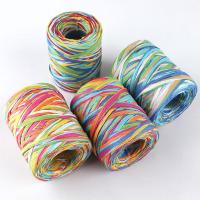 China Craft Paper Rope Diy Raffia 100m Christmas Braided Paper Rope on sale
