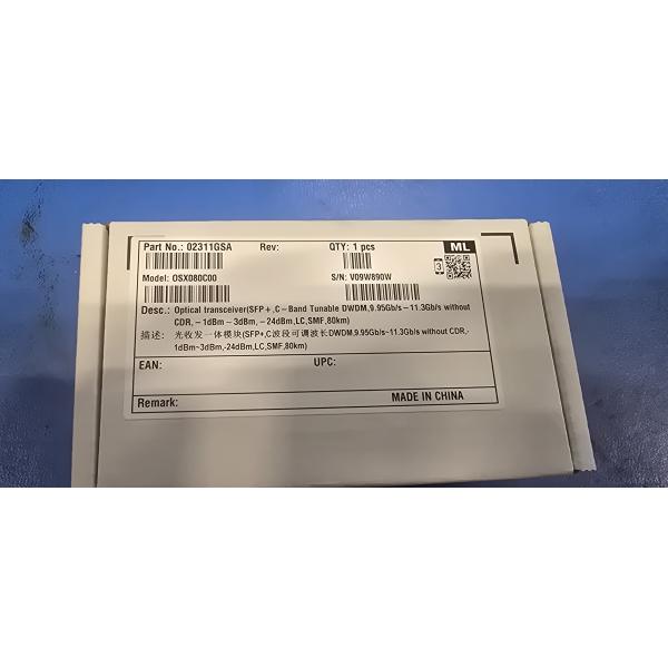 HW 02311GSA 10G-DWDM-C band-80km -TSFP+ OSX08C00 FTLX6872MCC-HW